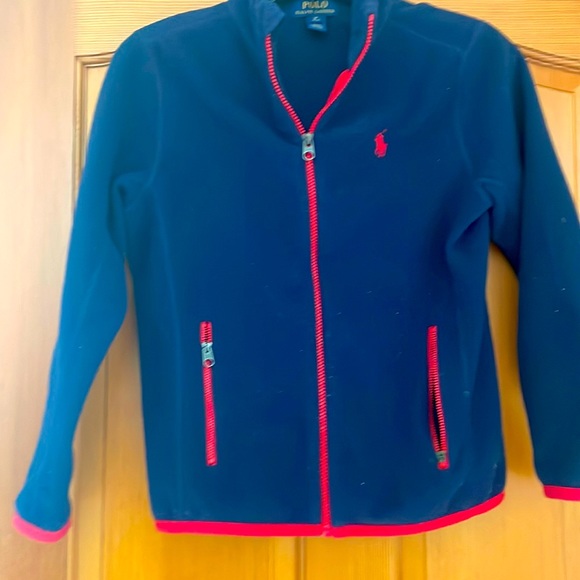 POLO RALPH LAUREN zip jacket youth medium (10-12)